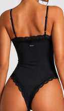 Load image into Gallery viewer, Skulpt Eve Lace Bodysuit (Black)