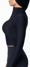 Load image into Gallery viewer, Zuralux Long Sleeve Top (Black)