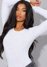 Load image into Gallery viewer, Skulpt Long Sleeve Bodysuit (Ice White)