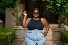 Load image into Gallery viewer, Skulpt High Neck Bodysuit (Onyx)