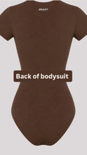 Load image into Gallery viewer, Skulpt T-shirt Bodysuit (Brown)