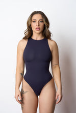 Load image into Gallery viewer, Skulpt High Neck bodysuit (navy)
