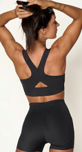 Load image into Gallery viewer, Vyce Sports Bra (Black)