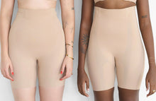 Load image into Gallery viewer, Skulpt High Waisted Mid Thigh Biker Shaper Shorts (clay)