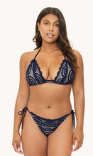 Load image into Gallery viewer, PilyQ Navy Lace Bikini
