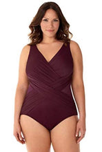 Load image into Gallery viewer, SALE Miraclesuit (Size 24) Shiraz