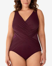 Load image into Gallery viewer, SALE Miraclesuit (Size 24) Shiraz