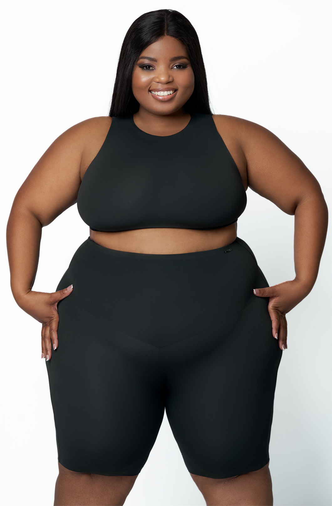 Skulpt LuxeLift Biker Shorts (Onyx)