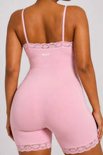 Load image into Gallery viewer, Skulpt Eve Lace Sleep Romper (Pink)
