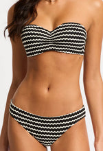 Load image into Gallery viewer, Seafolly MeshEffect Blk Tube Bikini
