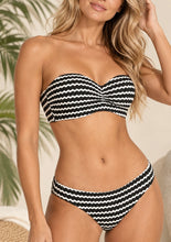 Load image into Gallery viewer, Seafolly MeshEffect Blk Tube Bikini
