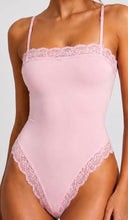 Load image into Gallery viewer, Skulpt Eve Lace Bodysuit (Ballet)
