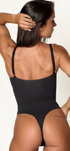 Load image into Gallery viewer, Mesh Deep V Bodysuit (Black)

