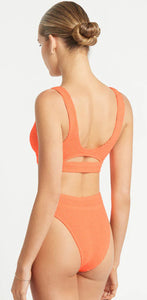Bond-Eye orange bikini