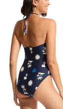 Load image into Gallery viewer, Seafolly La Palma Lace Up One Piece
