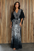 Load image into Gallery viewer, Luxe Kaftan Black
