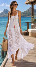 Load image into Gallery viewer, PilyQ White Beach Dress
