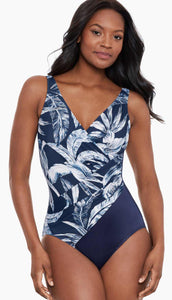 Miracle Suit Tropic navy