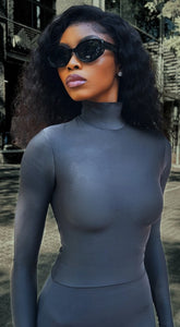 Zuralux Long Sleeve Top (Stone)