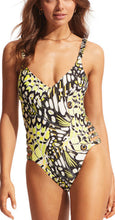 Load image into Gallery viewer, Seafolly Take Flight Lime One Piece
