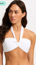 Load image into Gallery viewer, Seafolly Bandeau Bikini White
