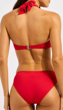 Load image into Gallery viewer, Seafolly Bandeau Bikini Cosmo Red
