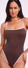 Load image into Gallery viewer, Seafolly Square Neck Chocolate
