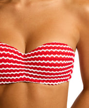 Load image into Gallery viewer, Seafolly MeshEffect Red Tube Bikini
