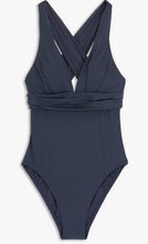Load image into Gallery viewer, Seafolly Navy Cross Back One Piece
