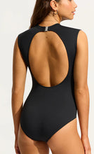 Load image into Gallery viewer, Seafolly Cap Sleeve One Piece
