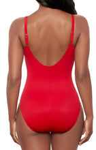 Load image into Gallery viewer, Miraclesuit Poppy Red One Piece

