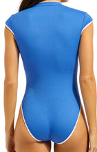 Load image into Gallery viewer, Seafolly Zip Front Sapphire
