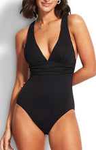 Load image into Gallery viewer, Seafolly Cross Back One Piece
