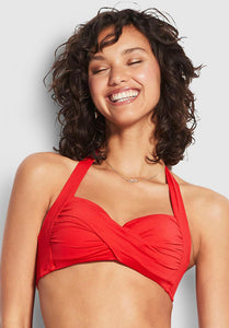Seafolly Soft Cup Bikini Red