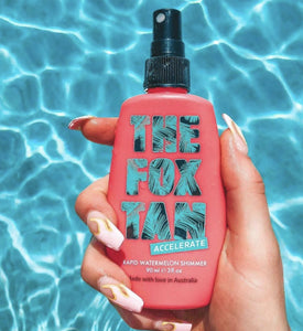 Fox Tan Watermelon Shimmer Tanning Oil