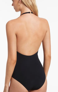 Jets jetset one piece with low back