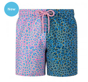 Leopard Print Pink/Blue