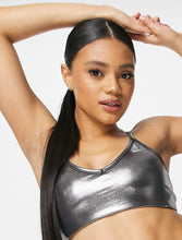 Load image into Gallery viewer, Silver metallic Nike set
