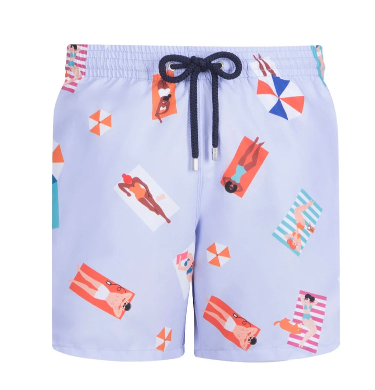 Granadilla Shorts Suntanners Baby Blue