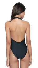 Load image into Gallery viewer, Pilyq High Neck Lace One Piece

