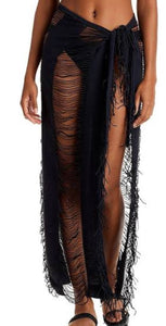PilyQ Barcelona Black Sarong