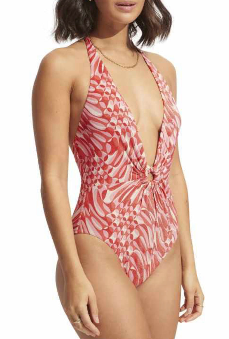 Seafolly Poolside Plunge One Piece