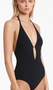 Jets jetset one piece with low back