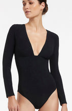 Load image into Gallery viewer, Jets Surfsuit/Bodysuit Plunge One Piece
