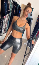 Load image into Gallery viewer, Silver metallic Nike set
