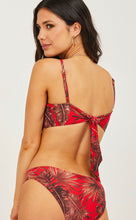 Load image into Gallery viewer, Seafolly Tahiti Red Tie Back Bikini

